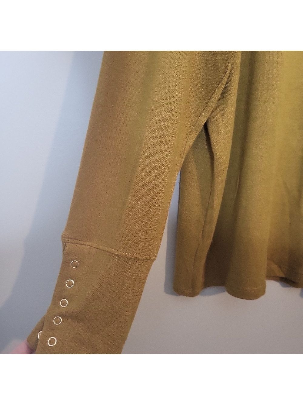 Womens Plus |Rafaella Plus Size XXL Mustard Knit Top — Like New|c1 - Picture 2 of 3